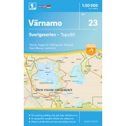 23 Värnamo Sverigeserien 1:50 000